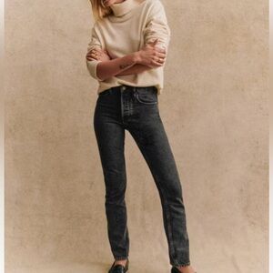 Sezane  Black Denim Jeans Size 26